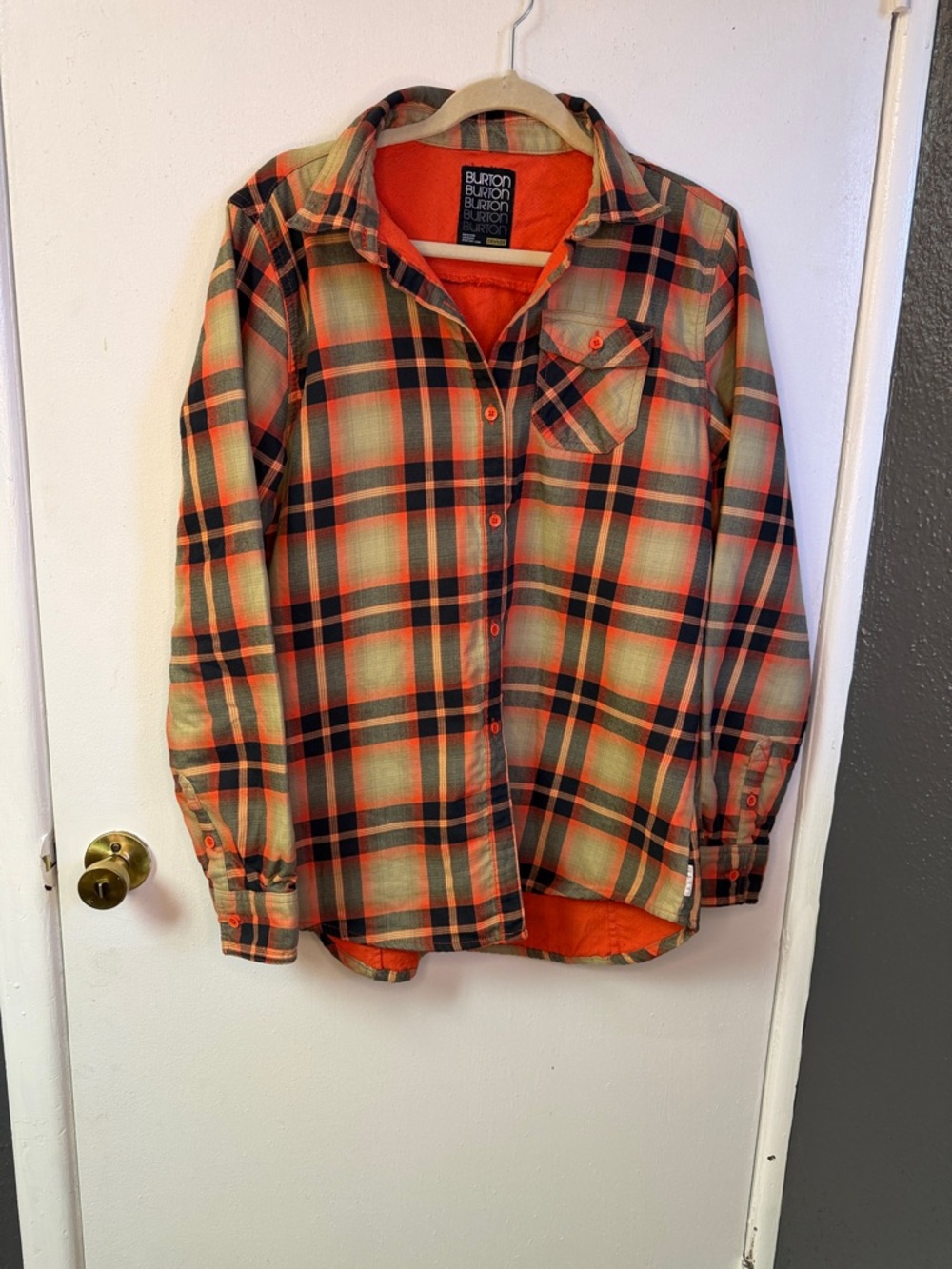 Burton Dayride Plaid Lined Jacket